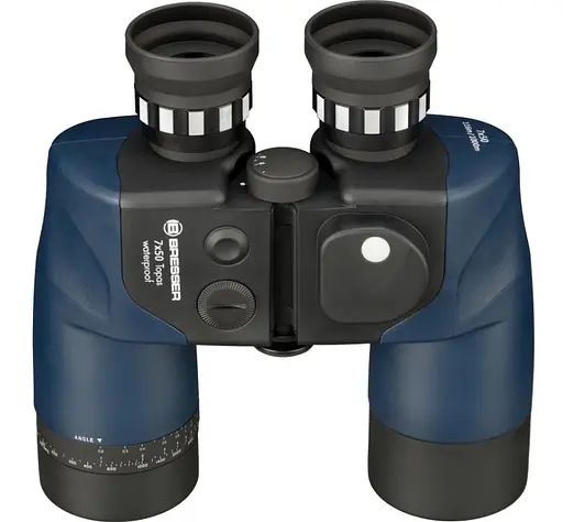 Бинокль с дальномерной сеткой Bresser Topas 7x50 WP Compass (1866932) - фото 5