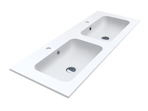 Умывальник Miraggio Della 1200-2 mirasoft 0001015, Белый матовый - фото 2