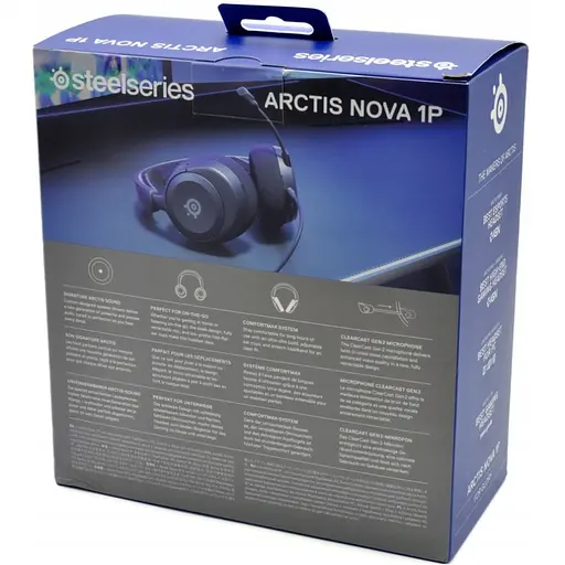 Игровая гарнитура SteelSeries Arctis Nova 1P Black MultiPlatform - фото 4