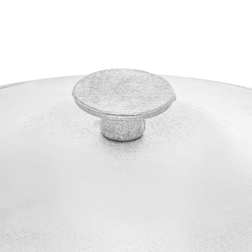 Алюмінієвий сотейник з литими ручками, рифленим дном та кришкою 2 л, Полімет 81423 - фото 7