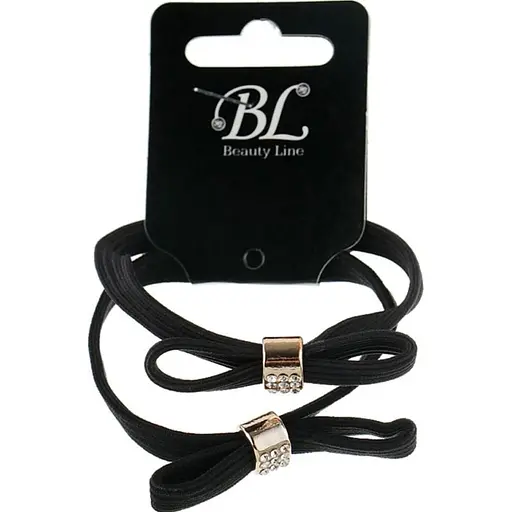 Прикраса для волосся Beauty Line чорний 2 шт. (405017) - фото 1