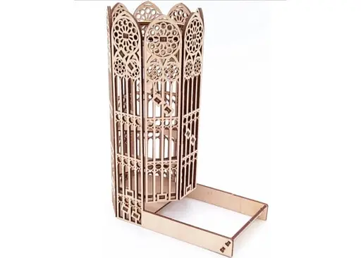 Настільна гра BoardGameOrganizer Вежа для кубиків "Замок Саґрада" (Dice Tower Castle Sagrada)