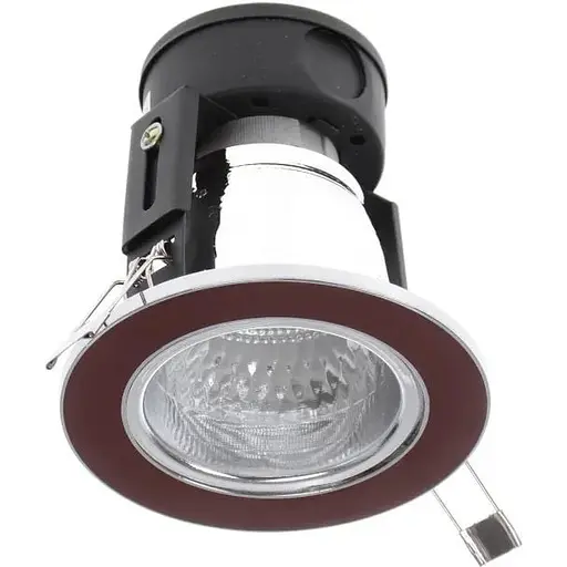 Светильник потолочный Brille врезной VDL-25/11 BROWN/CHR 166602