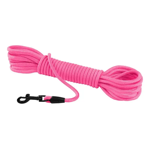 Поводок для собак Barksi Active тренировочный 10.3 м х 0.7 см розовый - фото 2