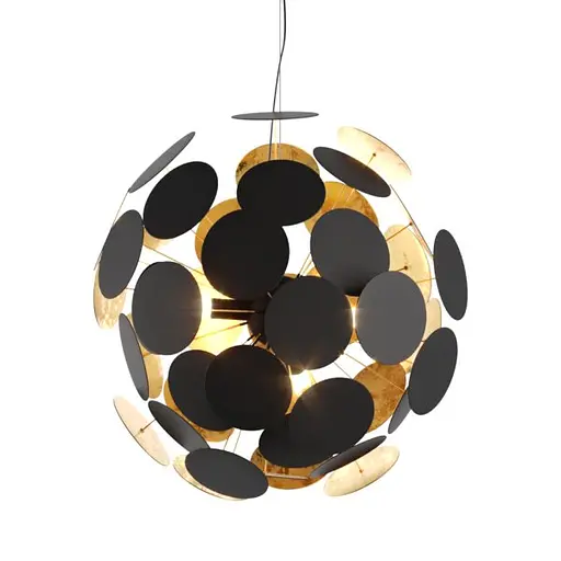 Подвесной светильник Zuma Line TS-081111P-BK DOTS - фото 1