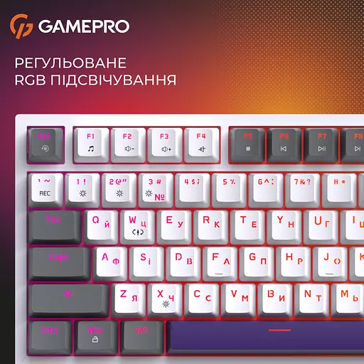 Клавіатура GamePro Genesis Warden MK160P (140416) - фото 9