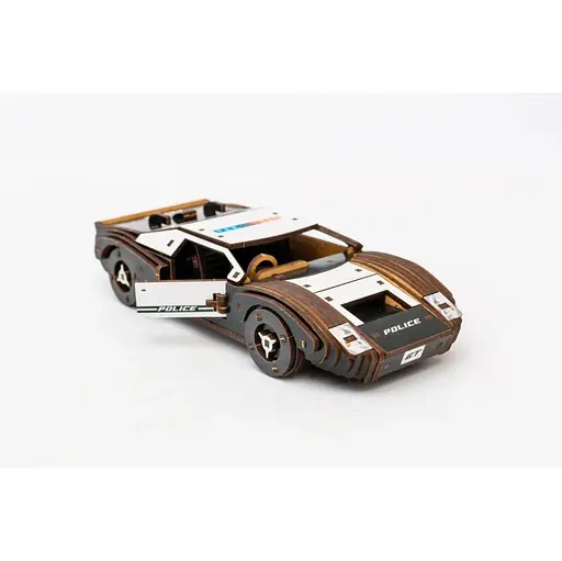 Дерев’яний 3D конструктор Fast car Gt Puz-26916, 164 деталі - фото 2