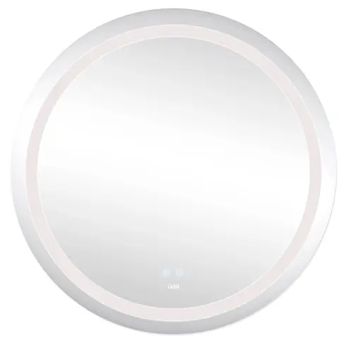 Дзеркало Lidz Aria (AR1) кругле з LED-підсвічуванням Touch, антизапотіванням, диммером, регулюванням яскравості LD78LR800 - фото 3