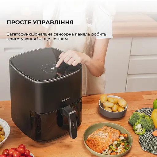 Мультипечь Cecotec Cecofry Fantastik 5500 аэрогриль-фритюрница - фото 12