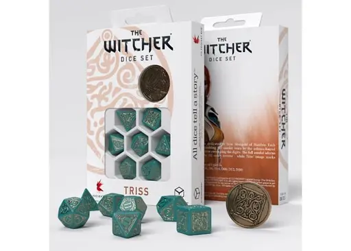 Набір кубиків The Witcher Dice Set. Triss - The Beautiful Healer , 7 шт. (SWTR03)