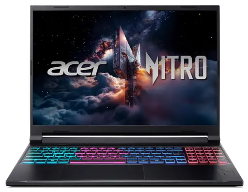 Ноутбук Acer Nitro V 16S AI ANV16S-61-R9MB (NH.QXNEU.004) Obsidian Black
