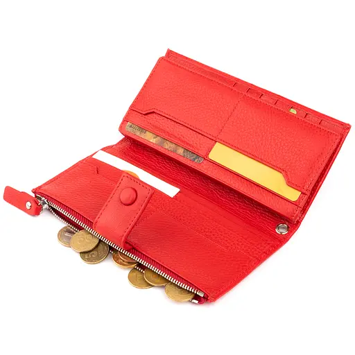 Кожаный женский кошелек ST Leather 19х9х1.7 см acs0015070 - фото 4