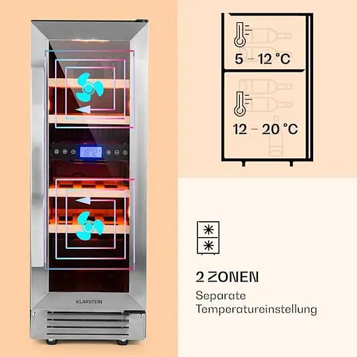 Холодильник винний KLARSTEIN Vinovilla 17(10032030) - фото 6