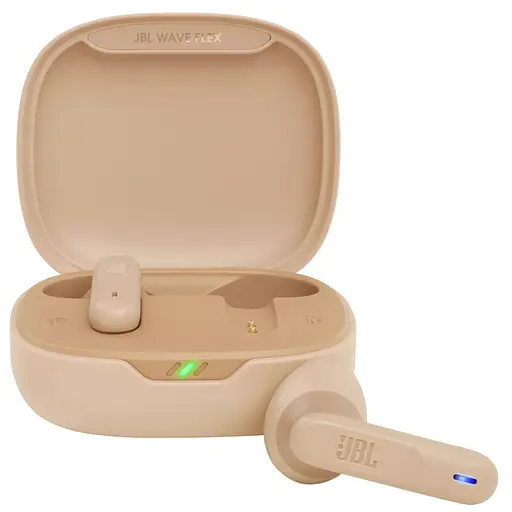 Гарнітура JBL WAVE FLEX Beige (JBLWFLEXBEG) - фото 2