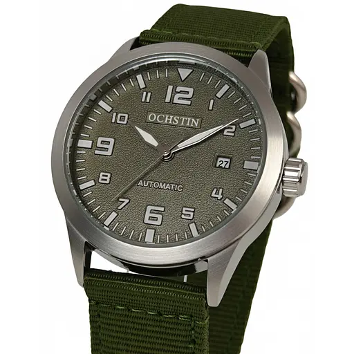 Годинник Ochstin Military Hook Green, 2 ремінця