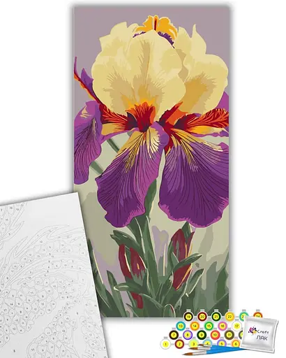 Набір для розпису ArtCraft Ірис Карнівал Каперс 40 x 80 см (13095-AC) - фото 2