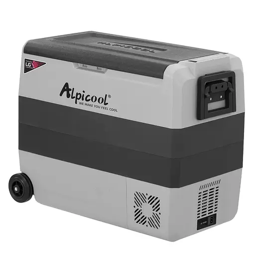 Компрессорный автохолодильник Alpicool T60 (60 литров, LG Compressor, Двухкамерный) - фото 1