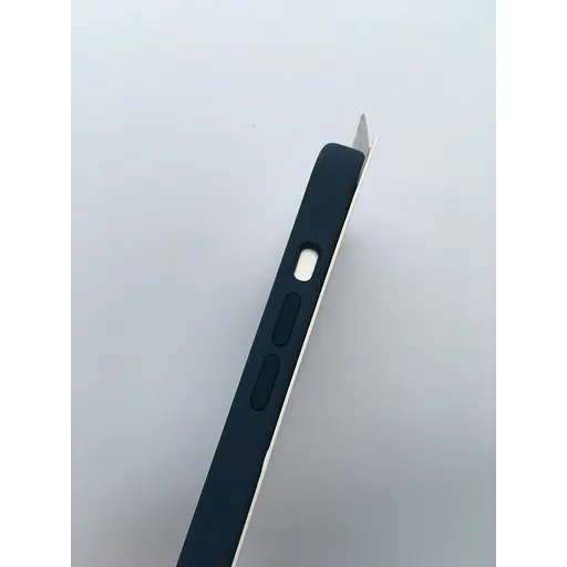 Оригинальный силиконовый чехол Apple Silicone Case MagSafe для iPhone 15 (6.1") Storm Blue MT0N3ZM/A - фото 2