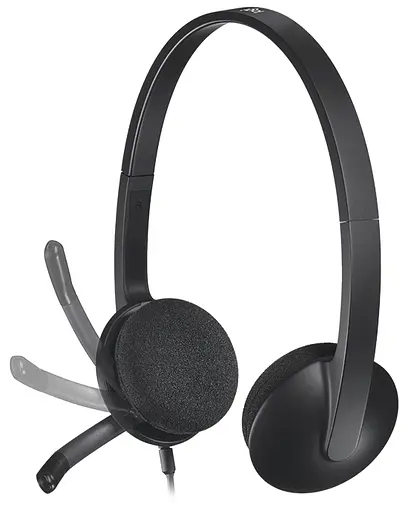 Гарнітура Logitech Stereo Headset H340 (5990386) - фото 2