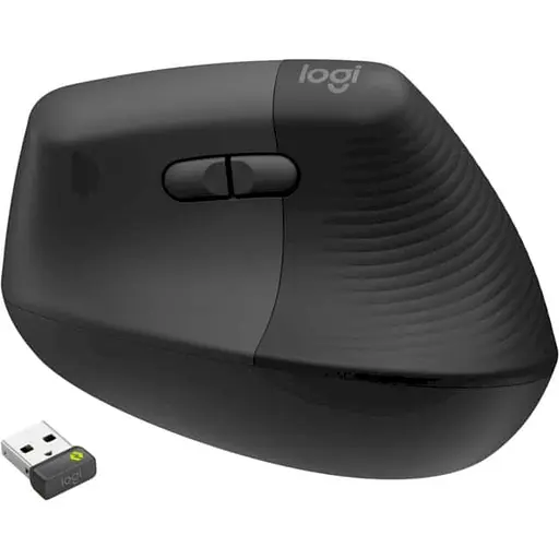 Беспроводная мышь Logitech Lift for Business Graphite (910-006494) - фото 5