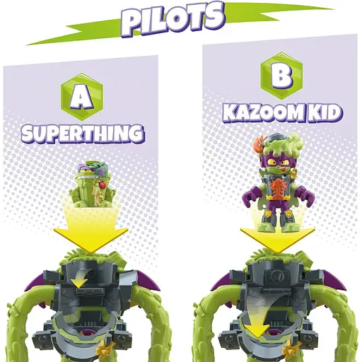 Ігровий набір Супербот Трешер SuperThings S PSTSP116IN60 робот, казум-кід, фігурка - фото 4