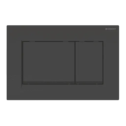 Клавіша змиву Geberit Sigma30 чорний 115.883.DW.1, Чорний - фото 1