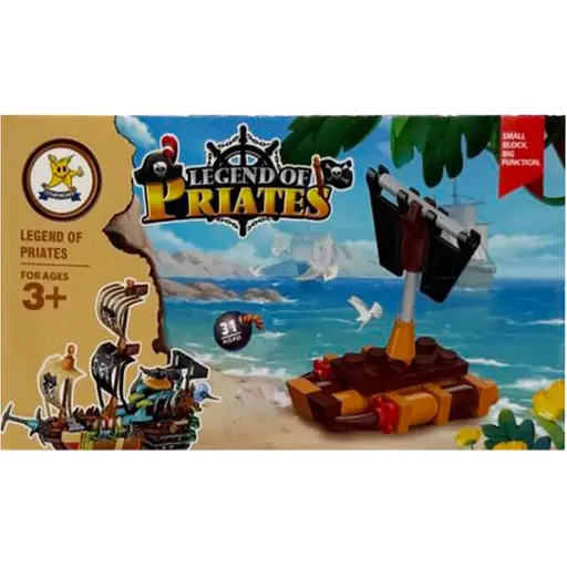 Конструктор детский Legend of Priates Bambi SM194B-8 31 деталь - фото 1