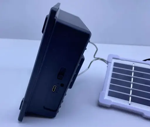 Світлодіодний вуличний акумуляторний світильник CcLamp CL-052 з сонячною панеллю ліхтар прожектор - фото 5