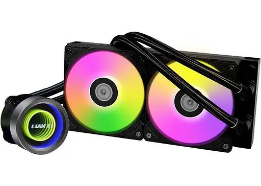 СВО Lian Li Galahad II Trinity, 240mm, Black (G89.GA2T24B.00) - фото 1