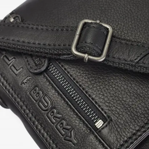 Чоловіча шкіряна сумка Hill&Burry 22х19х4 см sum0026492 - фото 4