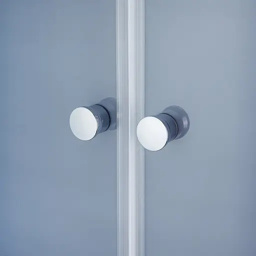 Душевой бокс Kroner KRP Enzo – SD.C.F.G. 90x90 см CV029572, Хром матовый, тонированный, хром матовый - фото 8