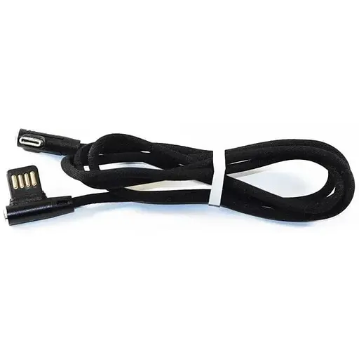Кабель угловой Avantis AC-47t L-Shape USB Type-C черный