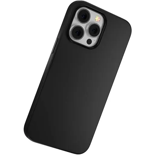 Чохол-накладка Comma для Apple iPhone 15 Pro Nature Series Magsafe Silicone Case (black) - фото 2