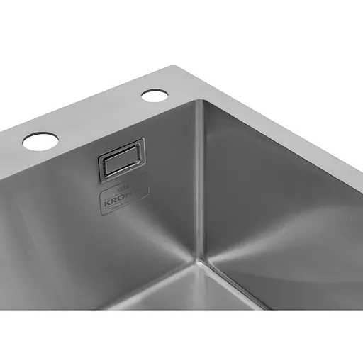 Кухонная мойка Kroner KRP Gebürstet - 4050HM (3,0/1,0 мм) (CV029164) - фото 5