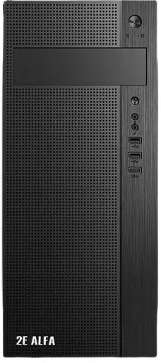 Корпус 2E Alfa E185 Black (2E-E185) - фото 2