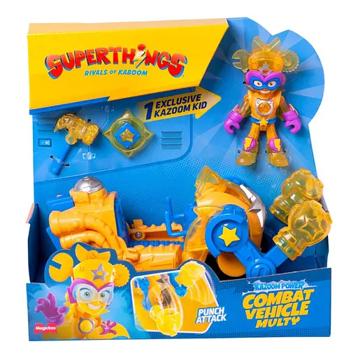 Детский игровой набор "Мульти-машина" SuperThings PSTSP116IN220 серии "Combat Vehicles" - фото 1