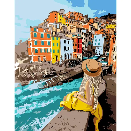 Картина за номерами Rosa Start Національний парк. Італія 35x45 см в коробці