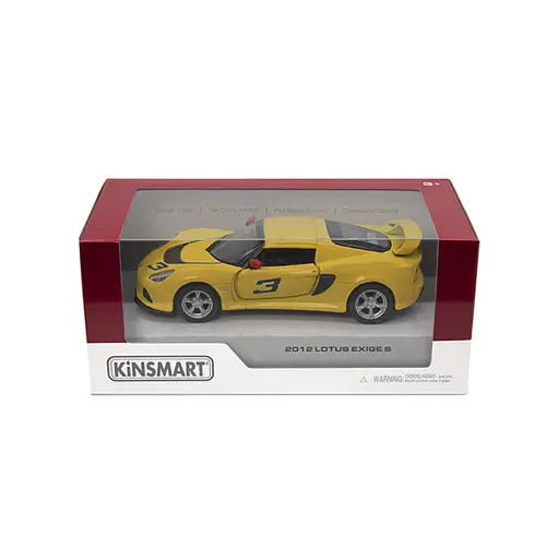 Металева інерційна легкова модель Lotus Exige S 2012 5", відкриваються двері (В асортименті) - фото 2