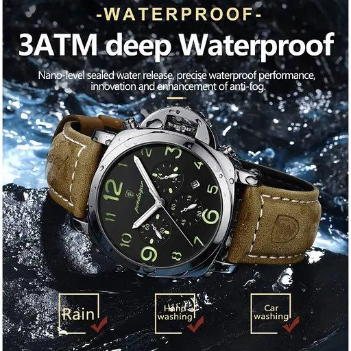 Мужские наручные часы Poedagar Luminious - фото 10