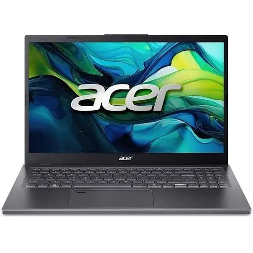 Ноутбук ACER Aspire 15 A15-51M-52ZH, (NX.KXQEX.002), Intel Core 5 120U до 5,0 ГГц, 15,6" QHD, 16 ГБ, SSD 1 ТБ, графіка Intel Iris Xe, Linux, сталевий сірий