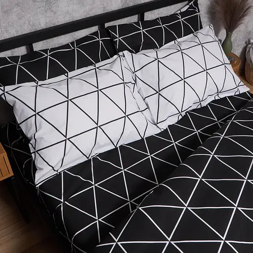 Комплект постельного белья Moon&Star Бязь Gold Люкс Urban Chic King Size 220x240 наволочки 2х50х70 - фото 7