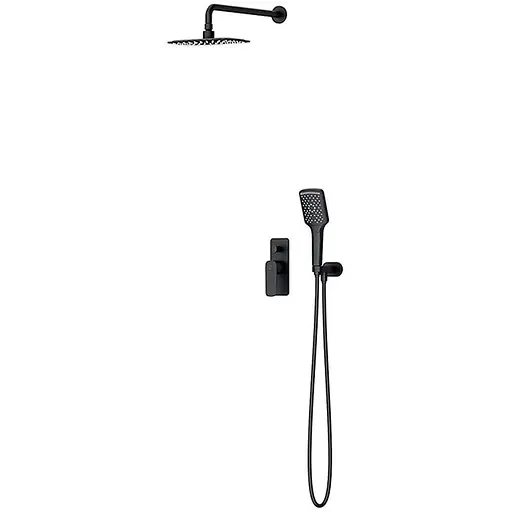 Душова система прихованого монтажу Cersanit Larga чорний S952-031 - фото 1