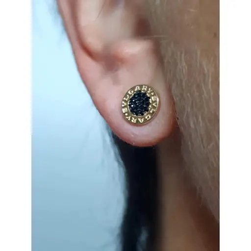 Золотые серьги-пуссеты Империя золота с фианитами. СП295.10И - фото 2