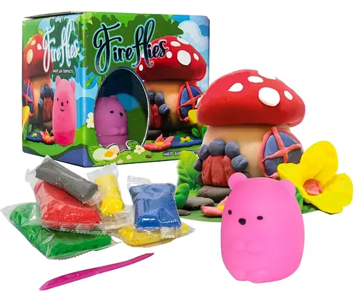 Набор для творчества Fireflies Медвежонок, Strateg, 30412