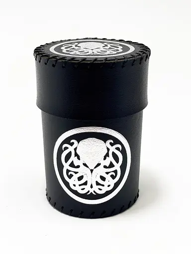 Настільна гра Планета Ігор Чаша для кубиків Ктулху (чорна) (Dice cup Cthulhu black) (pi-dc001)