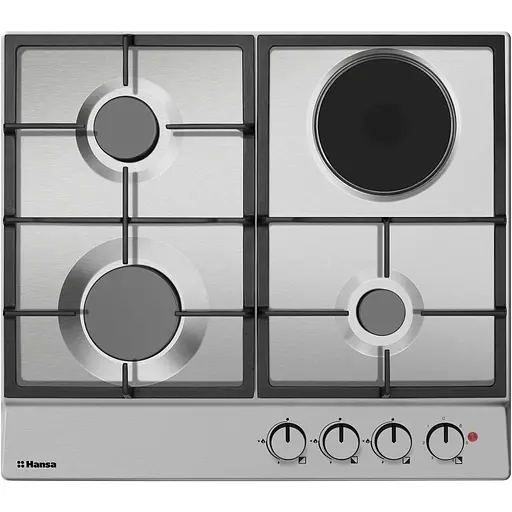 Варочная поверхность комбинированная Hansa 59 см чугун нержавеющая сталь