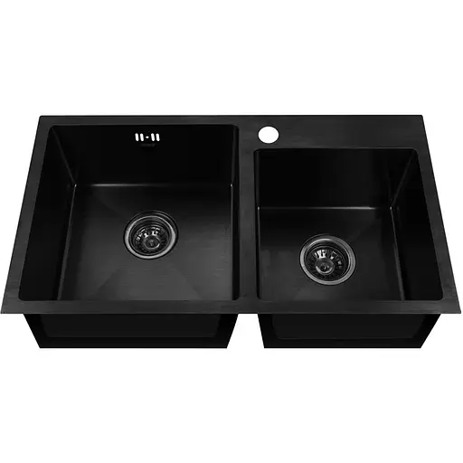 Мойка MIXXUS MX7843-220x1.0-PVD-BLACK (MX0565) - фото 1