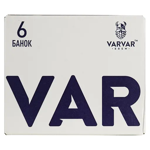 Набір пива Varvar Tropick 6-Pack 3.3-5.3% 1.98 л (6 шт. х 0.33 л) - фото 3