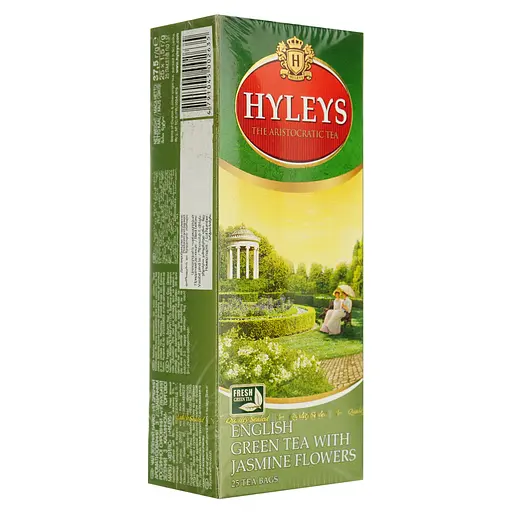 Чай Hyleys зеленый с жасмином 37.5 г (25 шт. x 1.5 г) - фото 3
