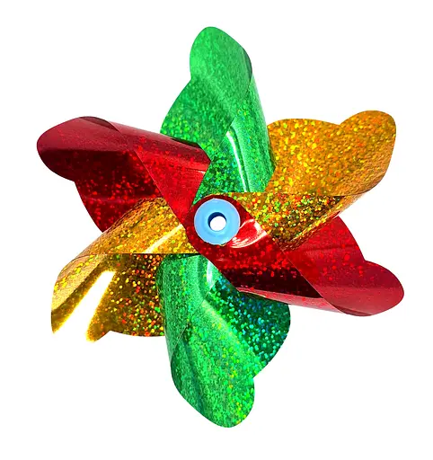 Вітрячок дитячий з кріпленням на кермо самоката / велосипеда блакитний (G00010452) - фото 3